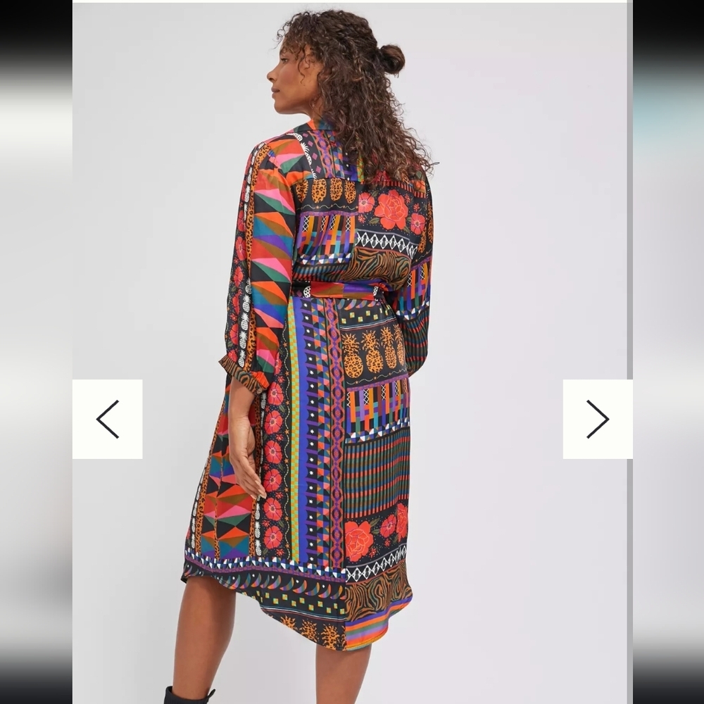 FARM Rio Multicolor Patterned Midi Dress - Picture 9 of 9